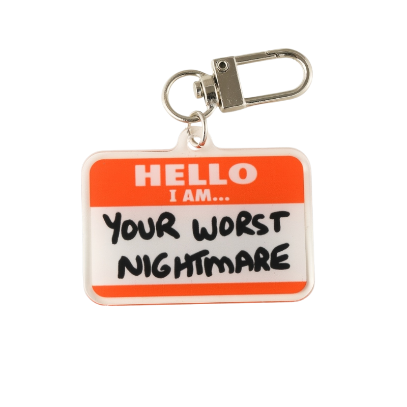 Worst Nightmare Acrylic Keychain Charm